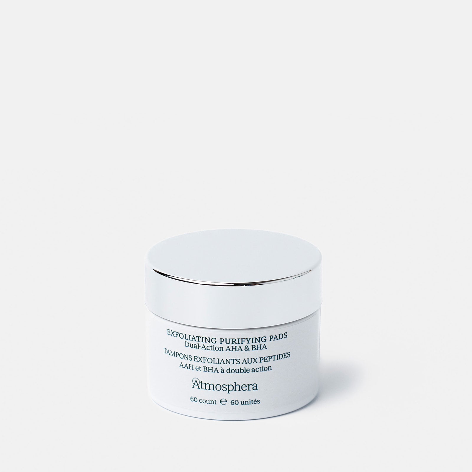 Dual Action Exfoliating Peptide Pads with AHA BHA Atmosphera