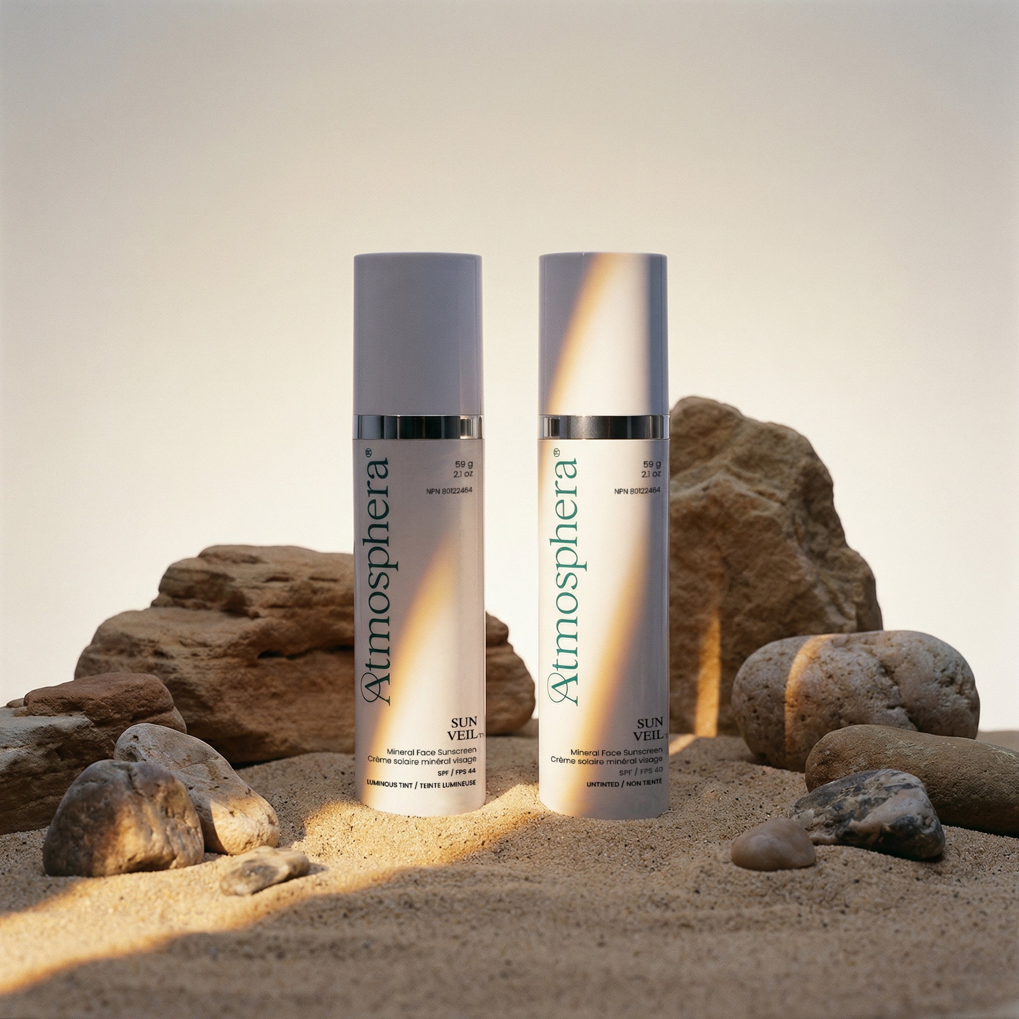 SUN VEIL™ - Mineral Face Sunscreens SPF 40/44