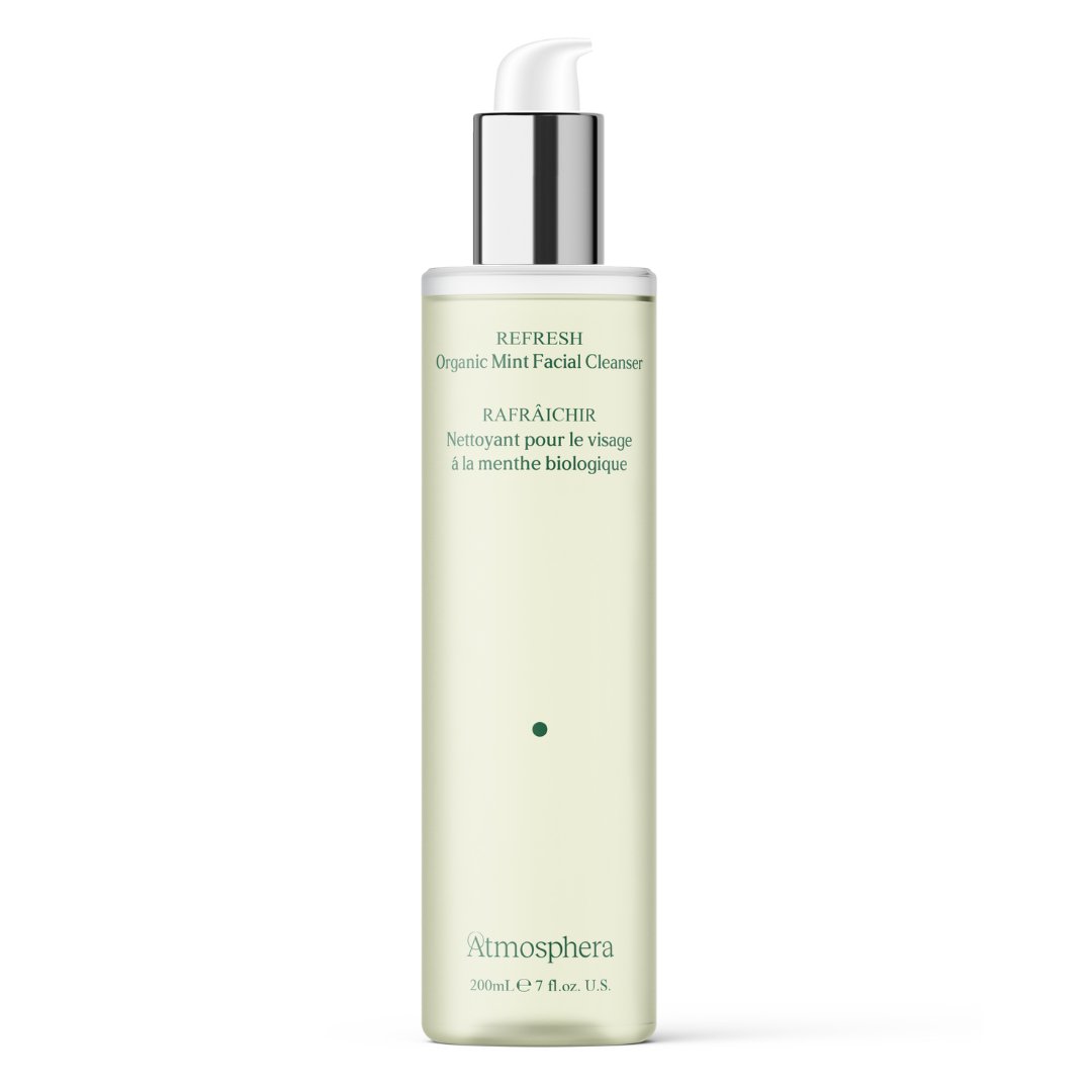 Refresh - Organic Gel Facial Cleanser with Peppermint + Spearmint - Atmosphera