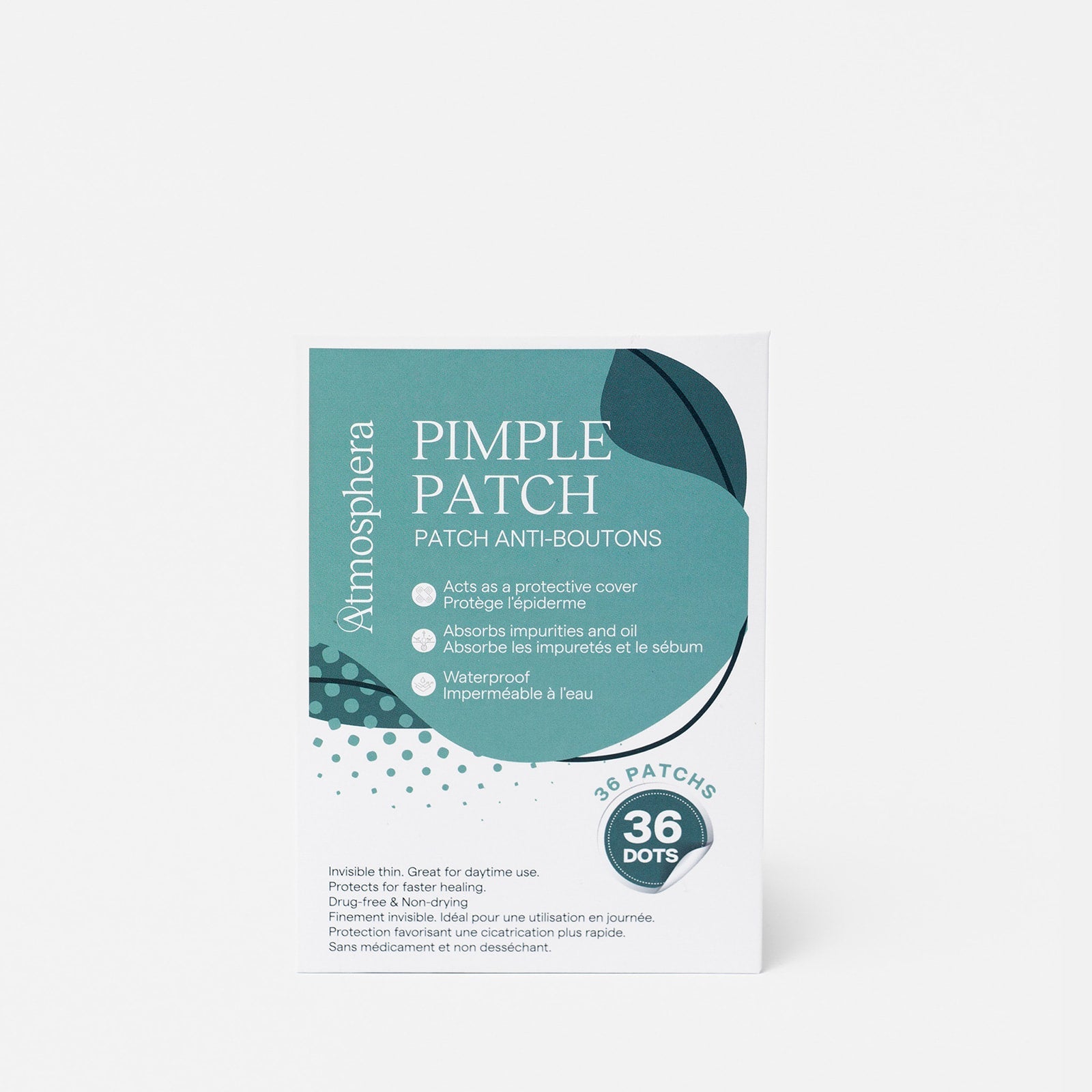The Pimple Patch - Blemish-Clearing Treatment with 100% Hydrocolloid - Atmosphera